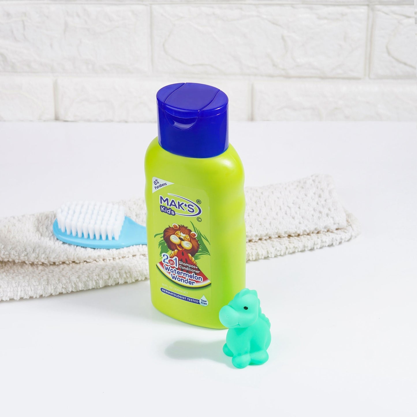 Mak’s Kids Watermelon Wonder 2-in-1 Shampoo + Conditioner 300ml